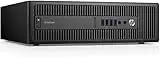 HP EliteDesk 800 G2 SFF Quad Core i5-6500 16GB DDR4 256GB SSD WiFi Windows 10 Professional Desktop PC Computer (Renewed)