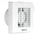 Vortice Punto 4 «ventilatore assiale con Timer & m 100-4HCST umidità