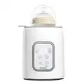 Bottle Warmer 8-in-1 Fast Baby Milk Warmer and Steriliser with LCD/Timer, Warms Evenly, Food Warmer&Defrost BPA-Free Warmer Display Accurate Temperature Control for Breastmilk