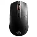 SteelSeries Rival 3 Wireless - Wireless Gaming-Maus - Über 400 Stunden Akkulaufzeit - Dual Wireless 2.4 GHz und Bluetooth 5.0 - 60 Millionen Klicks, Schwarz