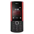 Nokia 5710 XA - Telefono Cellulare 4G, auricolari wireless integrati, Display 2.4", Fotocamera, Bluetooth, Radio FM Wireless e lettore mp3, tasti lettore audio dedicati, Black, Dual Sim, Italia