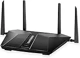 NETGEAR RAX50 WiFi 6 Router AX5400 (6 Streams mit bis zu 6 GBit/s, Nighthawk WLAN Router Abdeckung bis zu 175 m², kompatibel mit iPhone 12/13 oder Samsung S20/S21)