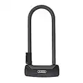 Abus Granit Plus 640, U-Lock, 12mm x 83mm x 230mm (12mm x 3.3'' x 9''), TexKF, Black