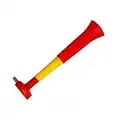 FUN FAN LINE - Pack x3 Trompetas Vuvuzela Dos cuerpos. Accesorio para fútbol y Celebraciones Deportivas. Bocina de Aire ruidosa para la animación Ideal para Transportar. (España)