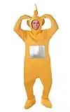 Rubie's, costume ufficiale dei Laa-Laa Teletubbies, per adulti, giallo, taglia unica, taglia standard