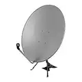 Digiwave 33-Inch Offset Satellite Dish, silver - DWD80T