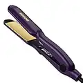 Wide Flat Iron Hair Straightener for Women DSHOW Tourmaline Ceramic Fast Heating Easy Use Wide Straightening Iron for All Hair Types Birthday for Lady Women Mom Wife Her (Purple)