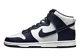 Nike Men's Basketball, White/Midnight Navy, 9.5