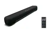 Yamaha Audio SR-C20A Compact Sound Bar with Built-in Subwoofer and Bluetooth, Black