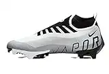 Nike Vapor Edge Pro 360 Uomo Calcio Cleat NkDQ3670 001, Nero/Bianco-dk Grigio Fumo, 42 EU