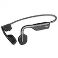 SHOKZ OpenMove Wireless Headphones, [England Athletics Recommended] Bluetooth Bone Conduction Headset with Mic, 6 Hour Playtime & IP55 Waterproof, Sports Headphones for Running Workout Cycling (Grey)