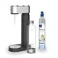 Philips Water ADD4902BK/10 GoZero Wassersprudler, plastik, 1 Liter, Schwarz