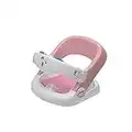 ms Innovaciones MS - Asiento De Baño Giratorio 360 Para Bebé, rosa