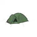 Eurohike Cairns 3 DLX Nightfall Tent with Nightfall Darkened Bedroom, 3 Man Tent, Camping Tent for 3 People, Ideal for Festivals and Weekend Camping Trips, Camping Equipment, Green, One Size