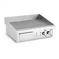 Royal Catering RCPG 47 Elektro Grillplatte 550 x 350 mm gerillt 3,000 W Griddleplatte Bratplatte Griddleplatte elektrisch