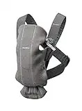 BabyBjörn Baby Carrier Mini, 3D jersey, Dark gray