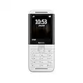 Nokia 5310 2.4 Inch 8 MB UK SIM-Free 2G Feature Phone (Dual Sim) - White/Red