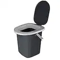 BranQ 1306 Toilettes de Camping Gris Taille M