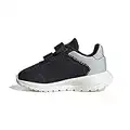 adidas Garçon Unisex Kinder Tensaur Run Chaussures de Gymnastique, Black/Core White/Grey Two, Numeric_25 EU