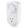 EconoHome Adjustable Thermostat - Universal Plugin Heating & Cooling Thermostat - Compatible with Most EconoHome Wall Mount Space Heaters