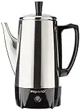 Presto 02822 6-Cup Stainless-Steel Coffee Percolator