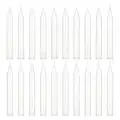 Mega Candles 20 pcs Unscented White Exquisite Mini Taper Candle, 4 Inch Tall x 1/2 Inch Diameter, Supreme Chimes, Enchantment, Rituals, Casting Spells, Witchcraft, Wiccan, Metaphysical