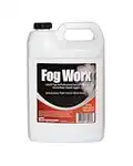 FogWorx Fog Juice - 1 Gallon of Organic Fog Fluid (128 oz) - Medium Density, High Output, Long Lasting Fog Machine Fluid for 400 Watt to 1500 Watt Machines