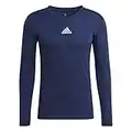 adidas Homme Team Base Tee JERSEY LONG SLEEVE , Navblu, L EU