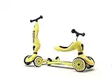 Scoot & Ride Highwaykick 1 Lemon, os, Regolabile