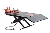 APlusLift MT1500X 1,500LB Air Operated 48" Width ATV Motorcycle Lift Table with Side Extensions (Free Service Jack, Free Home Delivery) / 24 Months Parts Warranty