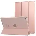 MoKo Custodia Protettiva Compatibile con New iPad Mini 5th Generation 7.9" 2019 / iPad Mini 4 2015, Case Leggero e Sottile, Semi-trasparente, Auto Sveglia/Sonno, Cover - Oro Rosa