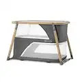 Kinderkraft SOFI Lit parapluie 4 en 1, Lit bébé avec matelas, de la Naissance, Berceau bébé, Fonction de Parc, Rapide Facile à Plier, Sac de Transport inclus, 2 Niveaux de Matelas, Gris