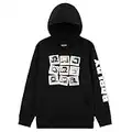 Roblox Hoodie Jungen Kapuzenpullover, Gaming Pullover Jungen Hoodie aus Baumwolle (10-11 Jahre, Schwarz)