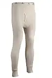 Indera 839DRXLNA Men's Cotton Waffle Knit Heavyweight Thermal Underwear Pant, Natural, X-Large