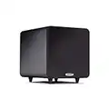 Polk Audio PSW111 8" Powered Subwoofer - Power Port Technology | Up to 300 Watt Amp | Big Bass in Compact Size | Easy Setup with Home Theater Systems Black