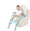 Réducteur de WC Enfant-Siege Toilette Enfant Avec Échelle Marches Antidérapante-Pot Enfant Pliable et Réglable.