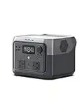 ECOFLOW Portable Power Station RIVER 2 MAX, 512Wh LiFeP04 Battery/ 1 Hour Fast Charging, Up To 1000W Output, Solar Generator (Panel Not Inc.) for Outdoor Camping/RVs/Home Use