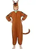 Funidelia | Scooby Doo costume OFFICIAL for boys and girls ▶ Scooby, Cartoons - Costumes for kids, accessory fancy dress & props for Halloween, carnival & parties - Size 5-6 years - Brown