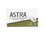 The Shave Factory Set of 30 Gillette Astra Superior Platinum Double Edge Razor Blades And The Shave Factory Styptic Matches