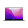 Apple 2022 MacBook Pro Laptop with M2 chip: 13-inch Retina Display, 8GB RAM, 256GB ​​​​​​​SSD ​​​​​​​Storage, Backlit Keyboard, FaceTime HD Camera. Works with iPhone and iPad; Space Grey; English