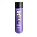 Matrix So Silver Purple Shampoo, Neutralizes Yellow Tones, Neutralizes Brassy Tones, Tones Blonde and Silver Hair, For Blonde, For Silver Hair, For Grey Hair, 300 ML