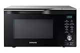 Samsung MC32K7055CT/EC Horno Microondas de Convección con Grill, 32 Litros de Capacidad, Interior Cerámico Enamel, Potencia 900W/1500W/2100W, Tecnología HotBlast y Función Horno hasta 200º C, Negro