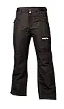 Arctix Youth Snow Pants with Reinforced Knees and Seat, Black, Large Regular