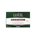 LUXÉOL - Chute De Cheveux - Complément Alimentaire - Favorise La Croissance & Fortifie Les Cheveux - Millet, Blé, Zinc, Myrtille & Vitamine B6 - Fabriqué En France - Programme 1 Mois - 30 Capsules