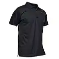 MAGCOMSEN Men's Polo Shirt - Golf, Work, Fishing, Tactical, Short Sleeve Summer T-Shirt