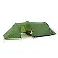 Naturehike Opalus Backpacking Tent 2-4 Person Lightweight Waterproof Camping Tent with Footprint (3 Person Forest Green(20D Nylon))