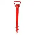 Carousel Home Gifts Parasol Sand Ground Anchor Spike | Beach Umbrella Screw In Stand | Portable Sun Umbrella Base - Colour Varies One Supplied