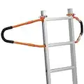 Ladder Stabilizer Standoff Brackets with Foam Elbows and Anti-Shedding Device,1 Pair,Orange