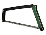 Agawa Canyon - BOREAL21 Folding Bow Saw - Black Frame, Green Handle, All-Purpose Blade