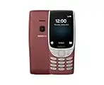 Nokia 8210 - Telefono Cellulare 4G, Display 2.8", Fotocamera, Bluetooth, Radio FM Wireless e lettore mp3, Interfaccia facile utilizzo, Ampia batteria, Dual Sim, Red, Italia